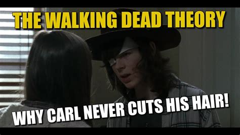 The hair is cut into long sharp layers to create this full, cascading shape. The Walking Dead Theory Why Carl Grimes Never Cuts His Hair - YouTube
