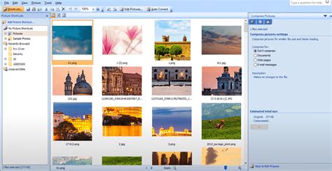 Microsoft Office Picture Manager Review Photo Editor Version