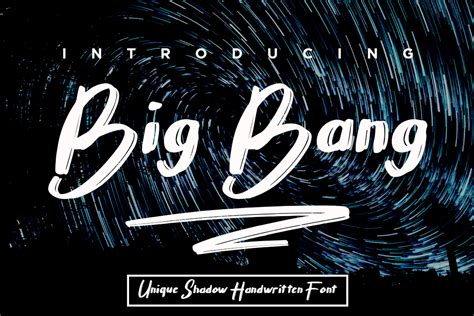 Big Bang Font By Phantom Creative Studio · Creative Fabrica