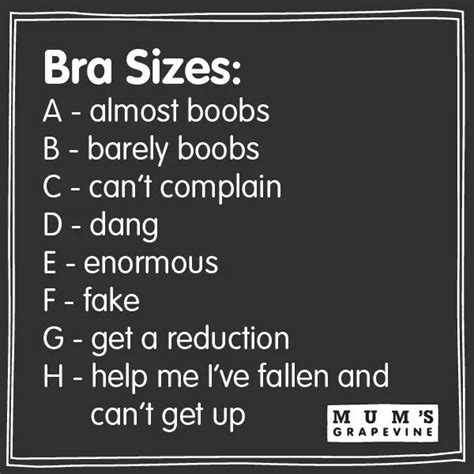 Bra Sizes Memes Quotes Funny Quotes Funny Memes Cant Stop Laughing