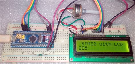 Interfacing 16x2 Lcd Display With Stm32 Microcontroller