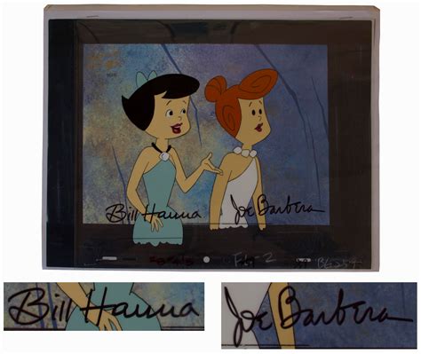 Lot Detail Hanna And Barbera Signed Original Hand Painted Production