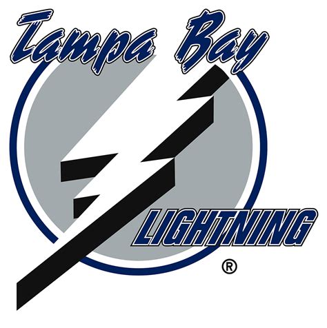 Tampa Bay Lightning Logo Primary Logo National Hockey League Nhl