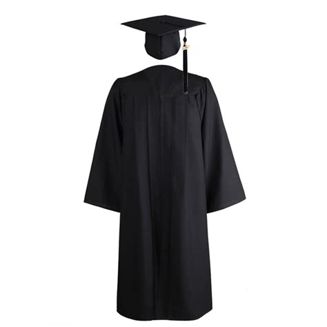Toptie Adult Unisex Graduation Gown Cap With Tassel 2021 For High