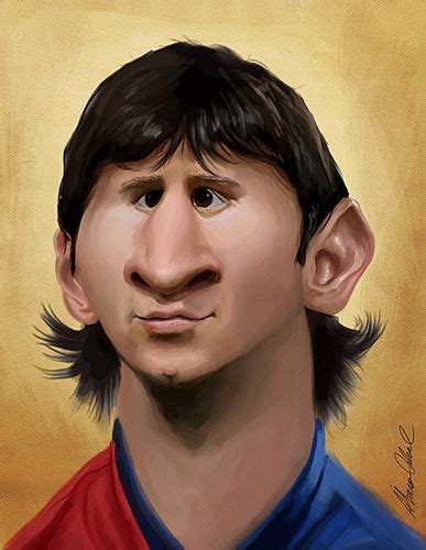 Caricatura Lionel Messi Caricatura Digital Jogador De Fut Flickr