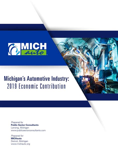 Michigan’s Automotive Industry 2019 Economic Contribution By Detroit Regional Chamber Issuu