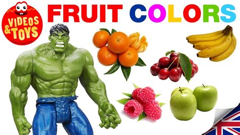 Learn Colors With Hulk And Thor Videos And Toys