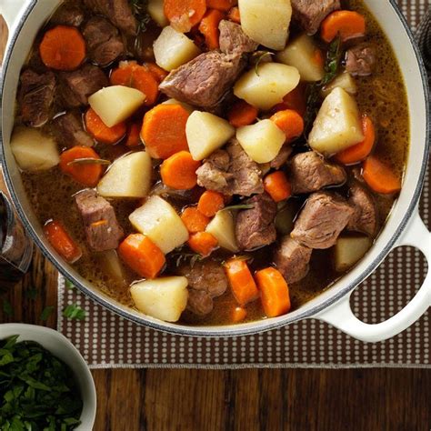 How To Make A Traditional Irish Guinness Stew Recipe Taste Of Home