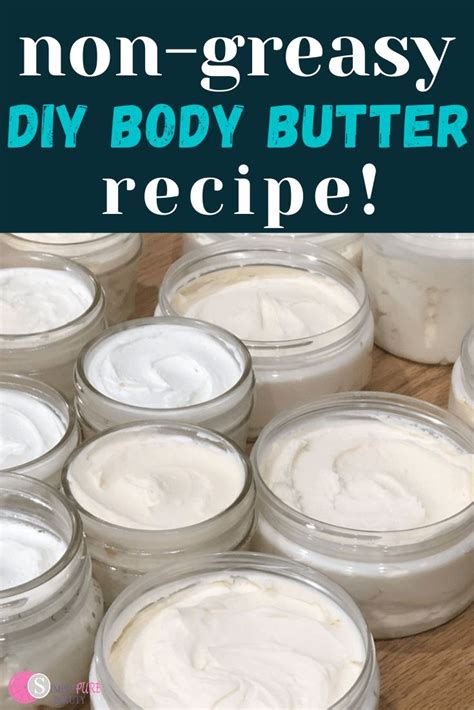Diy Non Greasy Body Butter Recipe That Smells Amazing In 2021 Diy