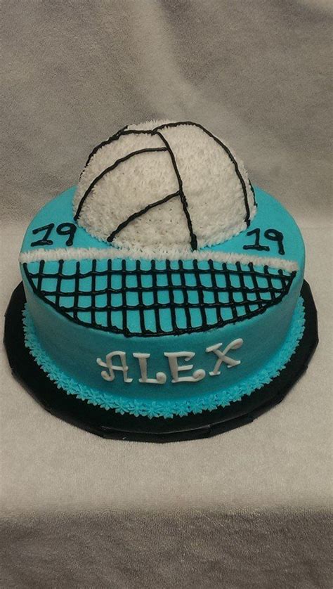 Volleyball Cake Volleyball Cakes Volleyball Birthday Cakes Volleyball Cookies