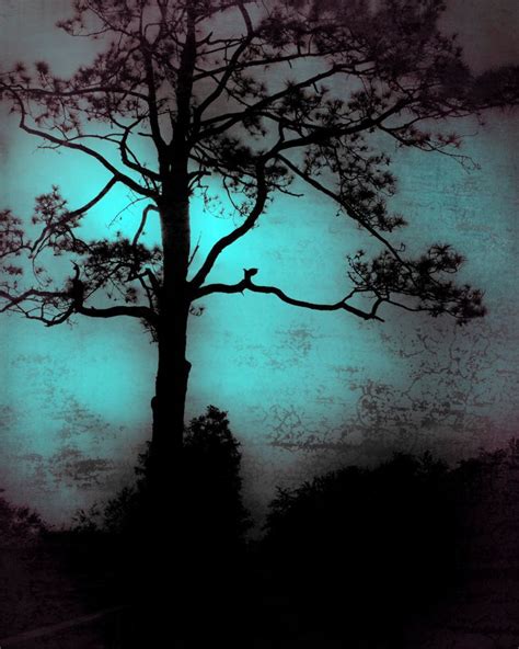 Fine Art Photography Print Blue Dark Mood Mysterious