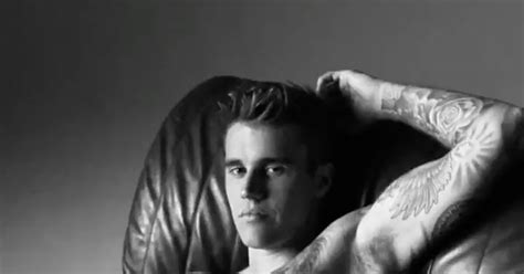 Justin Bieber Strips Down To His Underwear In New Calvin Klein Campaign See The Sexy Video