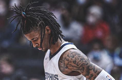 Ja Morant Hairstyle A Flashy Nba Superstar With Majestic Dreads