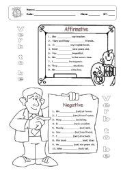 Verb To Be Affirmative And Negative Form Esl Worksheet By Anniesa Hot My XXX Hot Girl