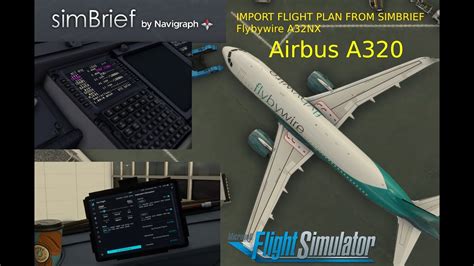 How To Import A Flight Plan From Simbrief Flight Planning Tutorial