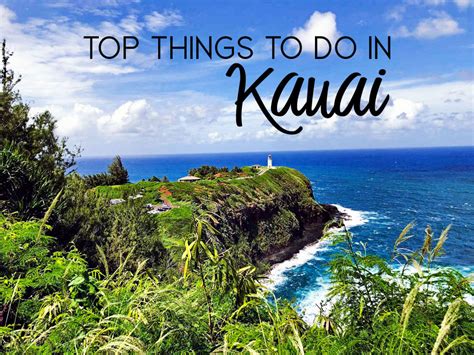 Top Things To Do In Kauai