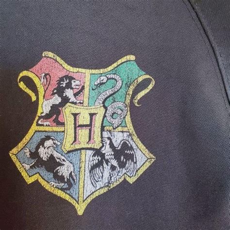 Warner Bros Jackets And Coats Harry Potter Black Hogwarts Track Jacket