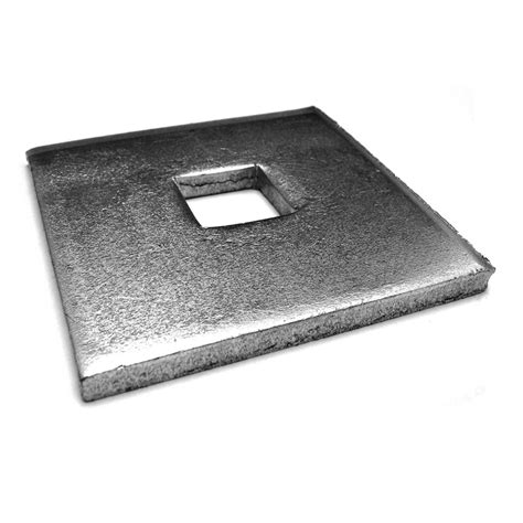 Square Hole Square Plate Washers M30 X 100 X 10mm Tradefix Direct