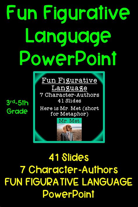 Figurative Language | Figurative language powerpoint, Figurative language, Figurative language fun
