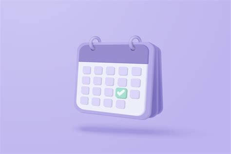 Schedule 3d Vector Art Icons And Graphics For Free Download