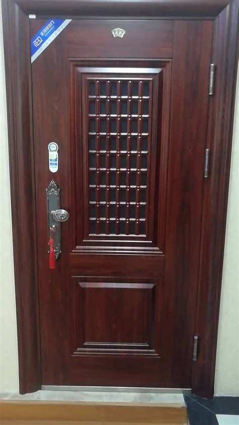 Modern Stainless Steel Main Door Design Low Price China Watertight