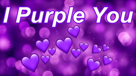 I Purple You Significado