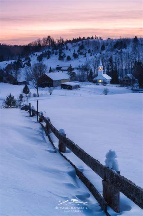 Vermont Is So Pretty In Winter Photo By Michael Blanchette Photography