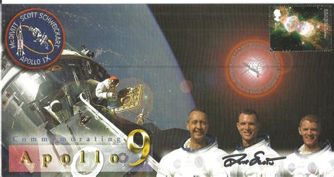 Space Moonwalker Dave Scott Nasa Astronaut Signed 2001 Sep 01 2021