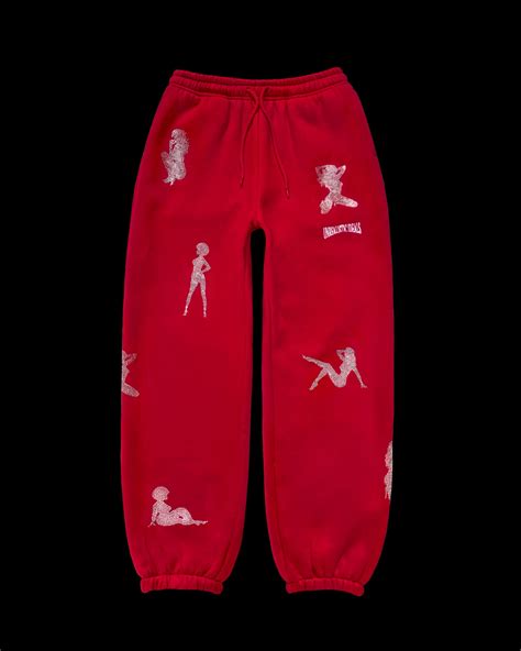 Unrealistic Ideals Sweatpants Red Named Collective