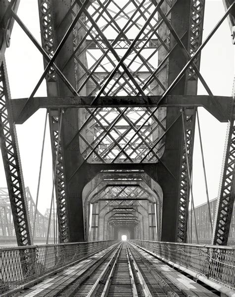 Shorpy Historical Photo Archive Memphis Bridge Spanning Mississippi