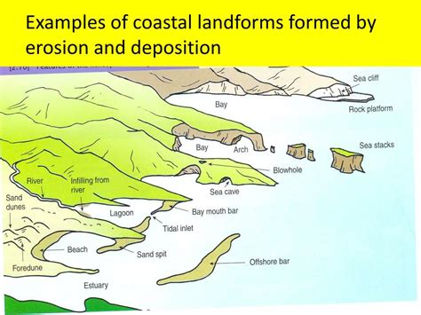 Ppt Coastal Processes Patterns And Landforms Powerpoint Presentation