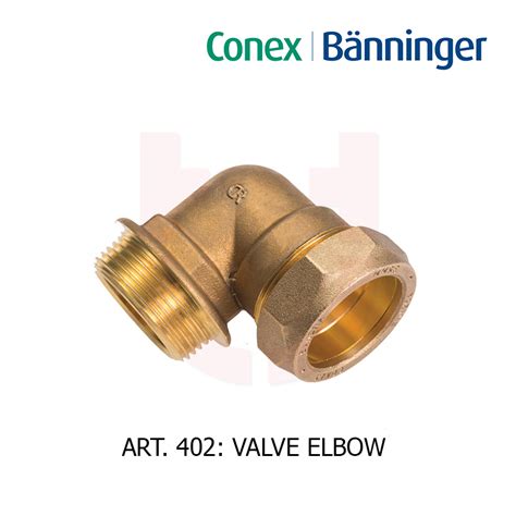 Conex Art402 Copper Valve Elbow Syarikat Logam Unitrade
