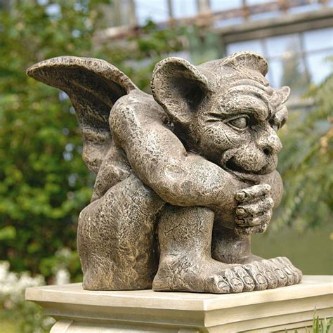 Details About Gothic Protector Gargoyle Sculpture Medieval Guardian