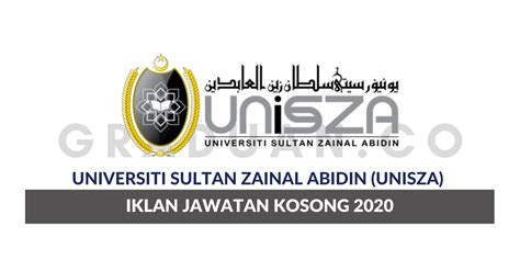 Universiti sultan zainal abidin is the 18th public institution of higher learning, located in the state of terengganu, malaysia. Permohonan Jawatan Kosong Universiti Sultan Zainal Abidin ...
