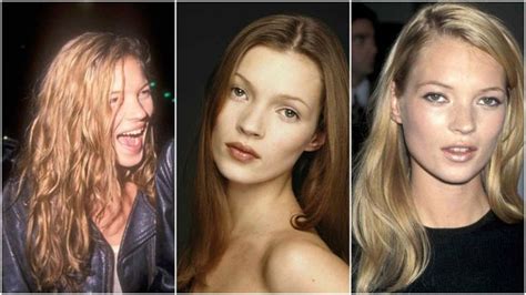 Kate Mosss Hair Evolution