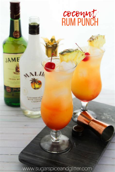 We've got a malibu coconut rum that's got a darker color, more powerful proof and addition rum flavor. Malibu Coconut Rum Recipes