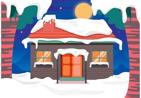 Winter House Svg 96 File Include Svg Png Eps Dxf