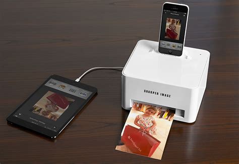 Smartphone Photo Cube Printer Sharper Image