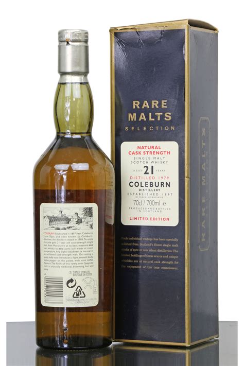 Coleburn 21 Years Old 1979 Rare Malts Just Whisky Auctions