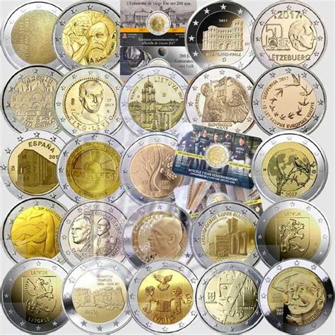 Monete Euro Collezione Completa Euro Commemorativi Monete
