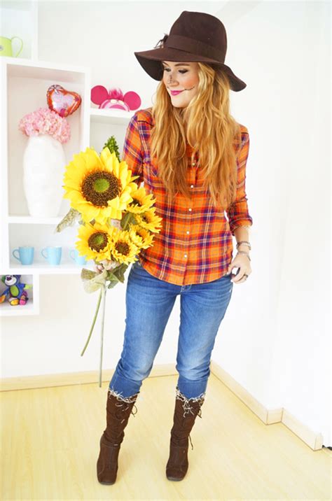 Start with a pair of overalls and a flannel or plaid shirt. 10 Last-Minute Halloween Costume Ideas for YOU! | Pretty ...