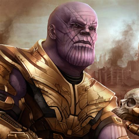 2048x2048 When Thanos Win Ipad Air Hd 4k Wallpapers Images