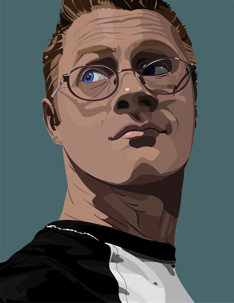 Self Portrait In Vector By Stuckart On Deviantart