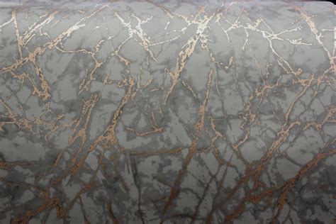 Fine Decor Wallpaper Metallic Marble Greyrose Gold