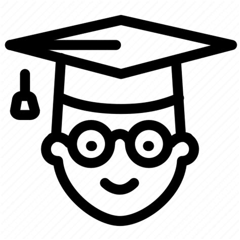Education Graduate Learn Learning School Student Study Icon