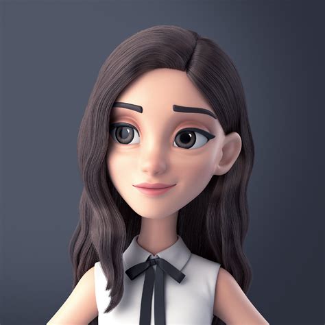 Artstation Hostess Characters Alina Balgimbaeva 3d Character