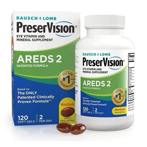 Preservision Areds 2 Formula Bausch Lomb 120 Softgels