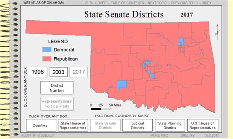 State Senate Districts In Oklahoma