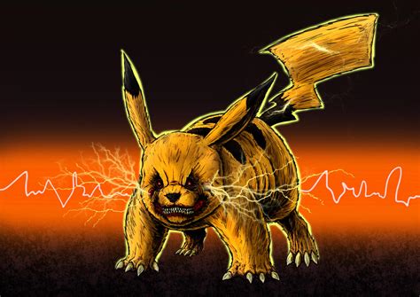 Evil Pikachu By Departedpro On Deviantart