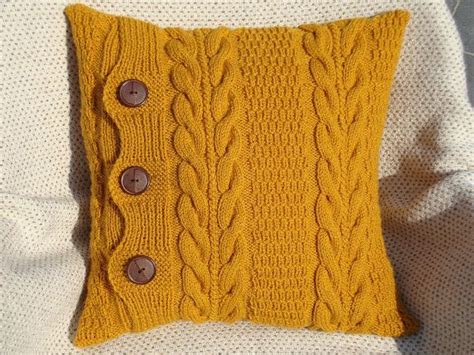 The mustard shade looks harmonious in the interior of the kitchen. Mustard yellow pillow cases set throw pillow covers knit ...
